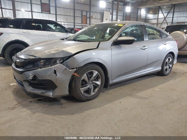 Honda Civic Lx 2018 2HGFC2F54JH014837 Image 2