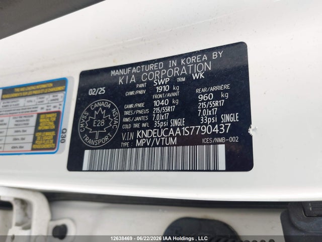 KIA SELTOS EX 2025 KNDEUCAA1S7790437 Image 9