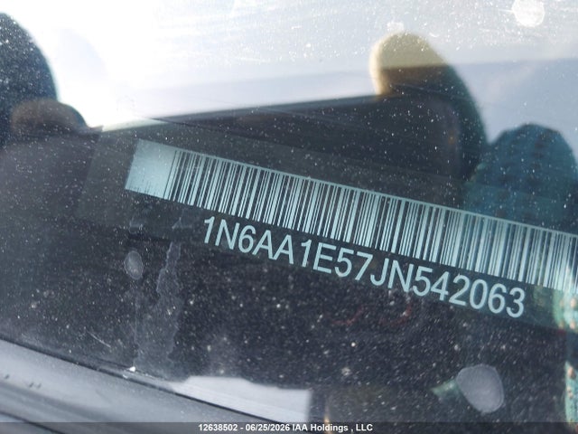 1N6AA1E57JN542063 Nissan Titan Sv/sl/pro-4x/plat Res