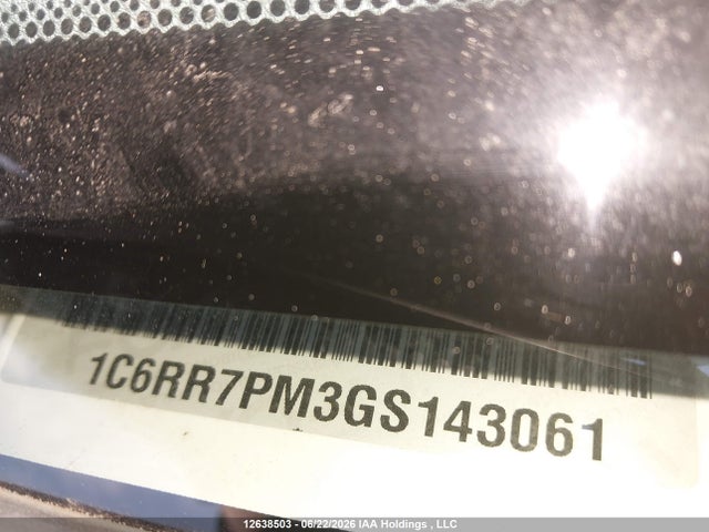 RAM 1500 Longhorn 2016 1C6RR7PM3GS143061 Image 15