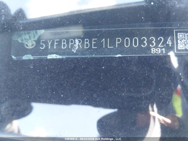 5YFBPRBE1LP003324 Toyota COROLLA LE