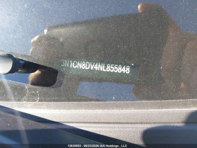 Aukcja sprzedaży 2022 Nissan Versa S, vin: 3N1CN8DV4NL855848, numer aukcji: 12638553