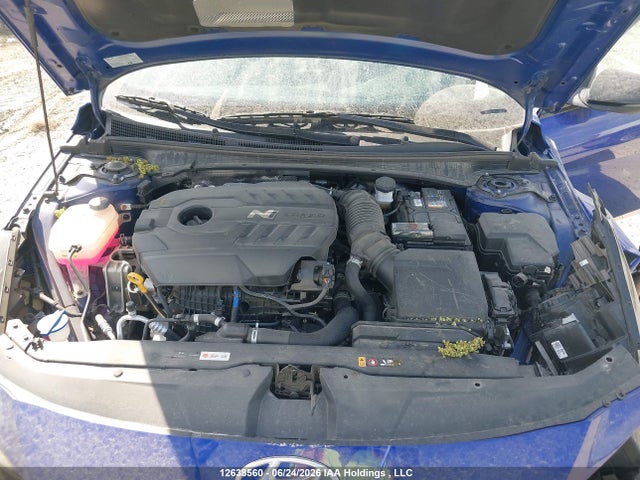 12638560 :رقم المزاد ، KMHLW4AK6NU003421 vin ، 2022 Hyundai Elantra N مزاد بيع