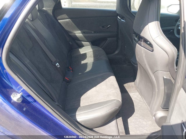 12638560 :رقم المزاد ، KMHLW4AK6NU003421 vin ، 2022 Hyundai Elantra N مزاد بيع