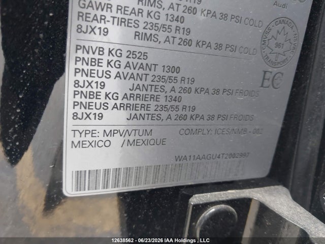 Audi Q5 2026 WA11AAGU4T2002997 Image 9