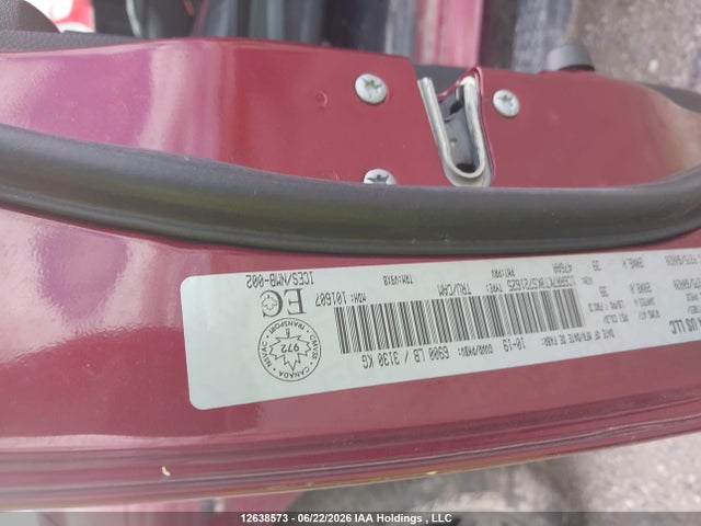 12638573 :رقم المزاد ، 1C6RR7KT0KS721625 vin ، 2019 Ram 1500 Classic Tradesman مزاد بيع