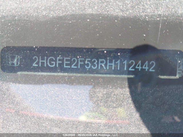 Honda Civic Sport 2024 2HGFE2F53RH112442 Image 9