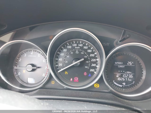 12638582 :رقم المزاد ، JM3KE4BE0F0486786 vin ، 2015 Mazda Cx-5 Gx مزاد بيع