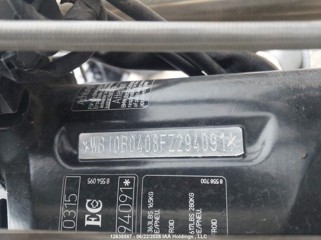 Продажа на аукционе авто 2015 Bmw F800 R, vin: WB10B0408FZ294091, номер лота: 12638587