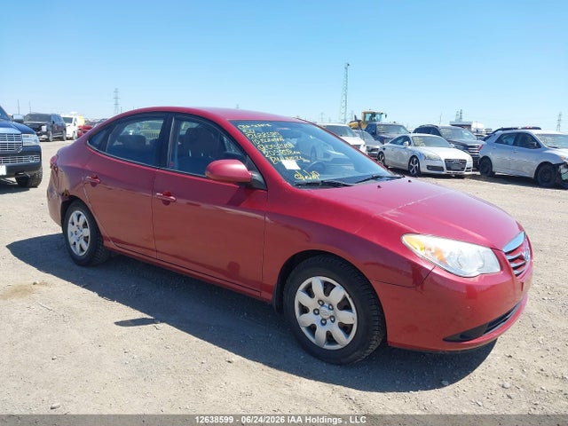 12638599 :رقم المزاد ، KMHDU4AD8AU092401 vin ، 2010 Hyundai Elantra Gls مزاد بيع