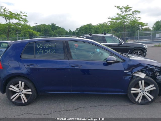 12638601 :رقم المزاد ، WVWPR7AU1JW910933 vin ، 2018 Volkswagen E-golf Sel Premium مزاد بيع