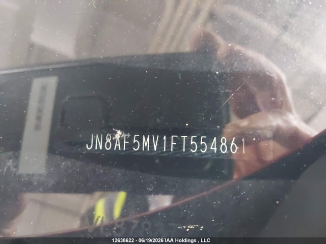 JN8AF5MV1FT554861 Nissan Juke Sl/sv