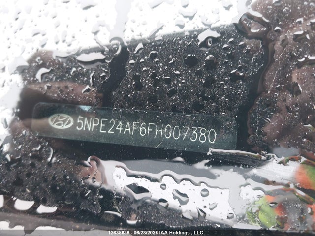 Hyundai SONATA SE 2015 5NPE24AF6FH007380 Image 17