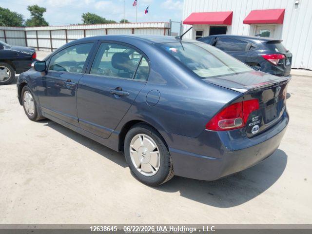 Aukcja sprzedaży 2008 Honda Civic Hybrid, vin: JHMFA36268S801015, numer aukcji: 12638645