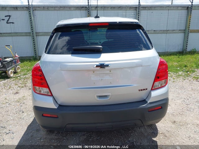 12638656 :رقم المزاد ، 3GNCJKSB0FL255514 vin ، 2015 Chevrolet Trax Ls مزاد بيع