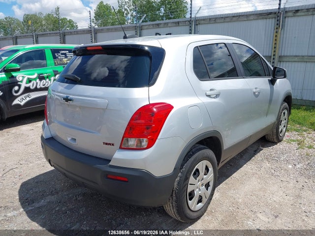 12638656 :رقم المزاد ، 3GNCJKSB0FL255514 vin ، 2015 Chevrolet Trax Ls مزاد بيع