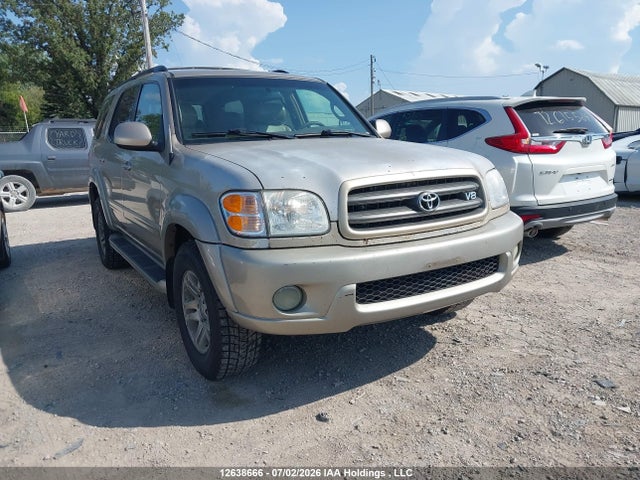 2004 Toyota Sequoia Sr5 მანქანა იყიდება აუქციონზე, vin: 5TDBT44A04S228013, აუქციონის ნომერი: 12638666