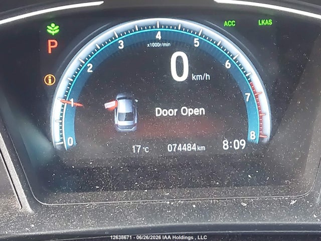 Продаж на аукціоні авто 2019 Honda Civic Lx, vin: 2HGFC2F59KH019372, номер лоту: 12638671