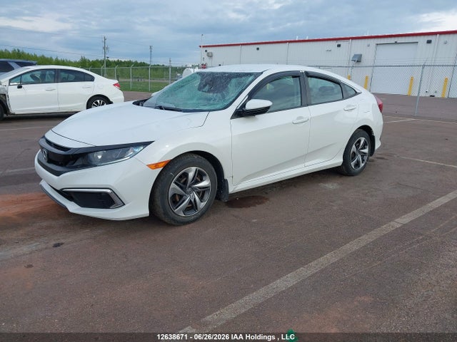 2019 Honda Civic Lx მანქანა იყიდება აუქციონზე, vin: 2HGFC2F59KH019372, აუქციონის ნომერი: 12638671