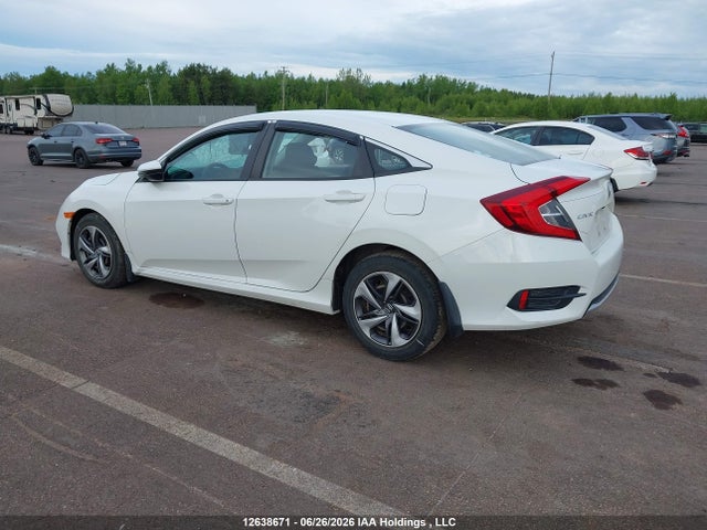 2019 Honda Civic Lx მანქანა იყიდება აუქციონზე, vin: 2HGFC2F59KH019372, აუქციონის ნომერი: 12638671