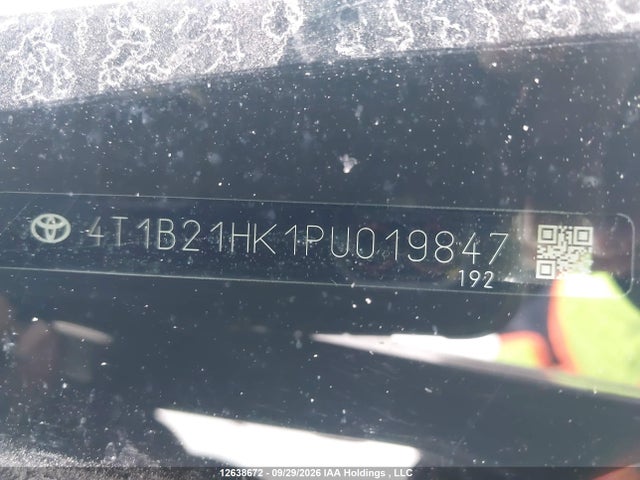 Продаж на аукціоні авто 2023 Toyota Camry Hybrid Se, vin: 4T1B21HK1PU019847, номер лоту: 12638672
