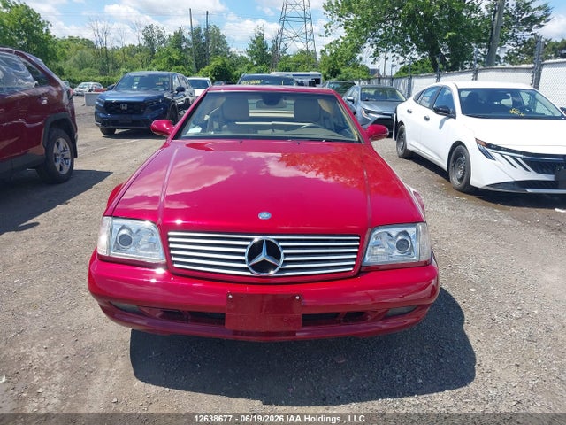 2001 Mercedes-benz Sl 500 მანქანა იყიდება აუქციონზე, vin: WDBFA68F21F196751, აუქციონის ნომერი: 12638677