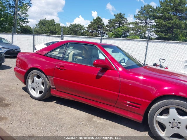 2001 Mercedes-benz Sl 500 მანქანა იყიდება აუქციონზე, vin: WDBFA68F21F196751, აუქციონის ნომერი: 12638677