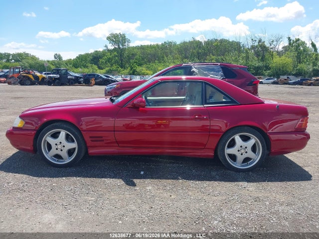2001 Mercedes-benz Sl 500 მანქანა იყიდება აუქციონზე, vin: WDBFA68F21F196751, აუქციონის ნომერი: 12638677
