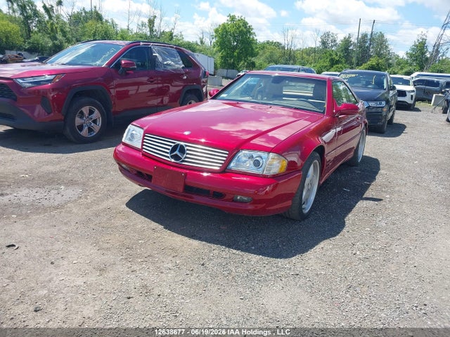 2001 Mercedes-benz Sl 500 მანქანა იყიდება აუქციონზე, vin: WDBFA68F21F196751, აუქციონის ნომერი: 12638677