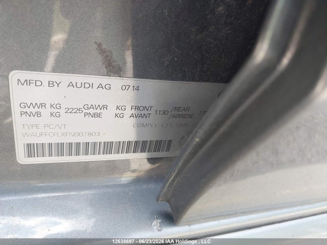WAUFFCFLXFN007803 Audi A4 2.0t Progressiv Plus