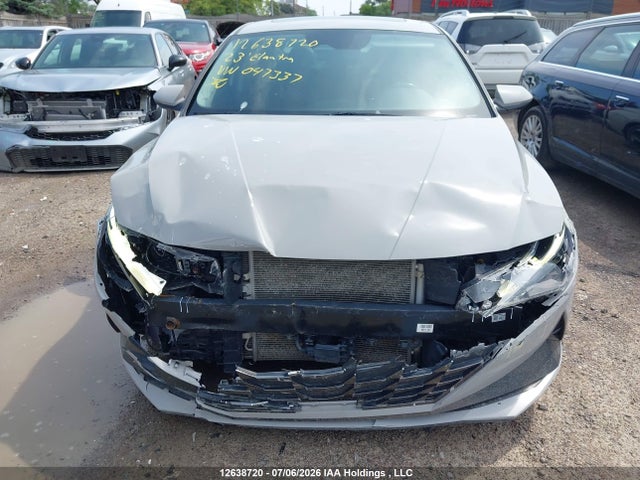 2023 Hyundai Elantra Hybrid Luxury მანქანა იყიდება აუქციონზე, vin: KMHLN4AJXPU047337, აუქციონის ნომერი: 12638720