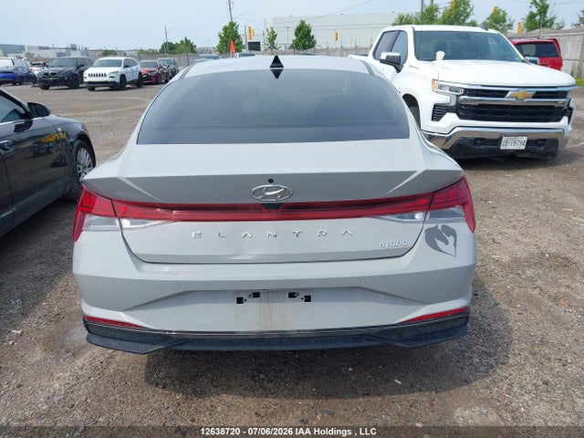 2023 Hyundai Elantra Hybrid Luxury მანქანა იყიდება აუქციონზე, vin: KMHLN4AJXPU047337, აუქციონის ნომერი: 12638720