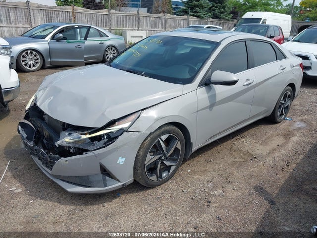 2023 Hyundai Elantra Hybrid Luxury მანქანა იყიდება აუქციონზე, vin: KMHLN4AJXPU047337, აუქციონის ნომერი: 12638720
