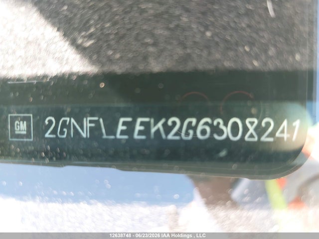 12638748 :رقم المزاد ، 2GNFLEEK2G6308241 vin ، 2016 Chevrolet Equinox Ls مزاد بيع