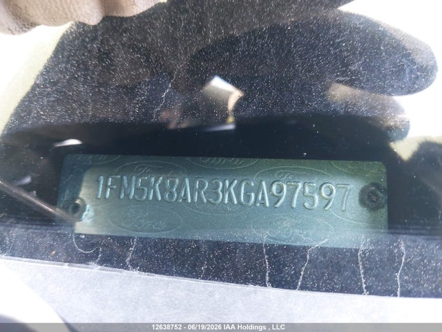 Ford Explorer Police Interceptor 2019 1FM5K8AR3KGA97597 Image 19