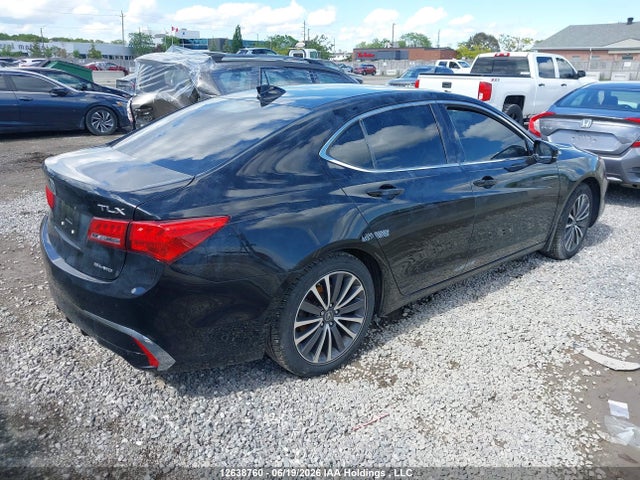 12638760 :رقم المزاد ، 19UUB3F59JA800602 vin ، 2018 Acura Tlx Tech مزاد بيع