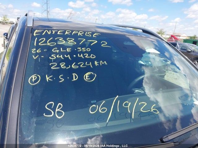 Aukcja sprzedaży 2026 Mercedes-benz Gle 350 4matic, vin: 4JGFB4FBXTB544420, numer aukcji: 12638772