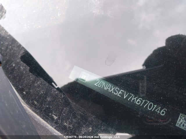 Aukcja sprzedaży 2019 Chevrolet Equinox Ls, vin: 2GNAXSEV7K6170146, numer aukcji: 12638775