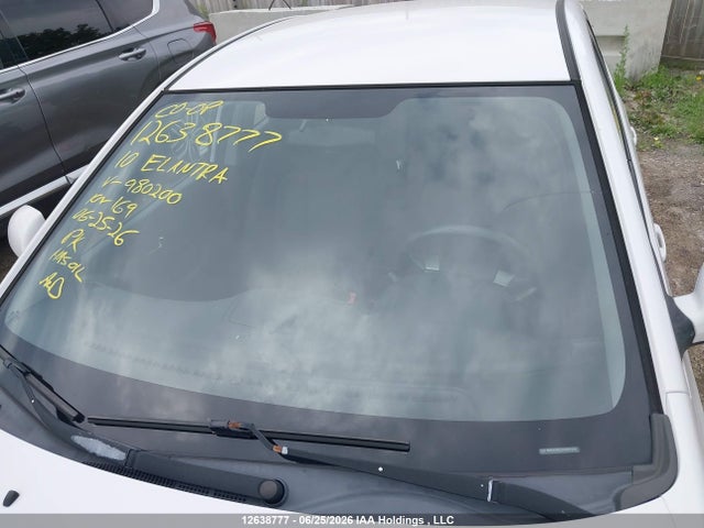 12638777 :رقم المزاد ، KMHDU4BD3AU980200 vin ، 2010 Hyundai Elantra Blue/gls/se مزاد بيع