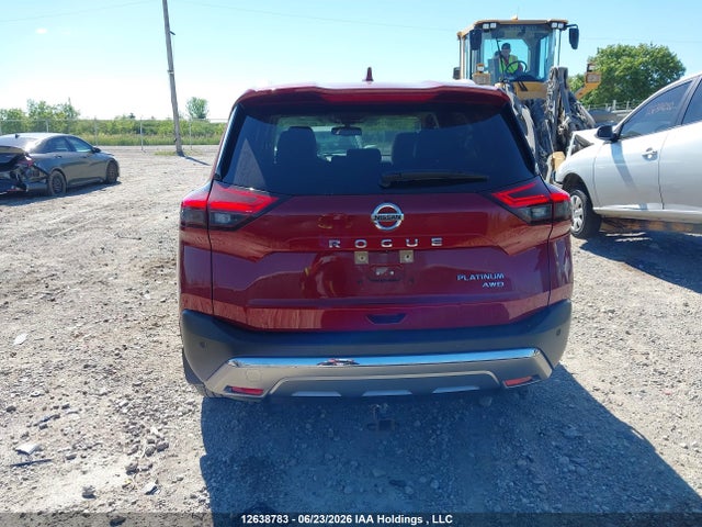 2021 Nissan Rogue Platinum მანქანა იყიდება აუქციონზე, vin: JN8AT3DD9MW316000, აუქციონის ნომერი: 12638783