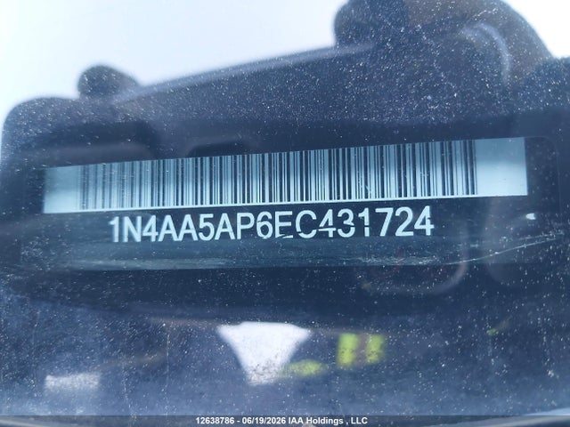 Aukcja sprzedaży 2014 Nissan Maxima S/sv, vin: 1N4AA5AP6EC431724, numer aukcji: 12638786