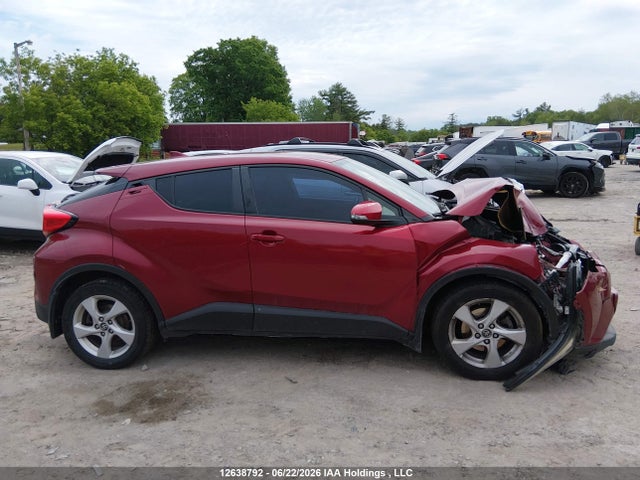 2018 Toyota C-hr Xle მანქანა იყიდება აუქციონზე, vin: NMTKHMBX1JR020662, აუქციონის ნომერი: 12638792