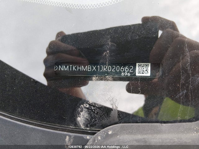 2018 Toyota C-hr Xle მანქანა იყიდება აუქციონზე, vin: NMTKHMBX1JR020662, აუქციონის ნომერი: 12638792