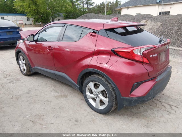 2018 Toyota C-hr Xle მანქანა იყიდება აუქციონზე, vin: NMTKHMBX1JR020662, აუქციონის ნომერი: 12638792