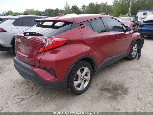 2018 Toyota C-hr Xle მანქანა იყიდება აუქციონზე, vin: NMTKHMBX1JR020662, აუქციონის ნომერი: 12638792