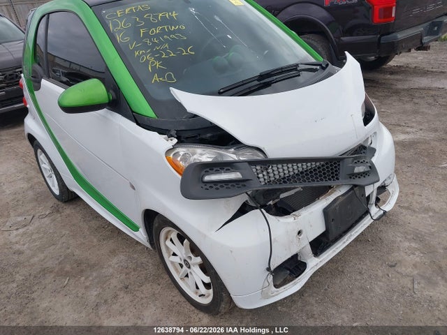 Продажа на аукционе авто 2016 Smart Fortwo Electric, vin: WMEEJ9AA0GK841993, номер лота: 12638794