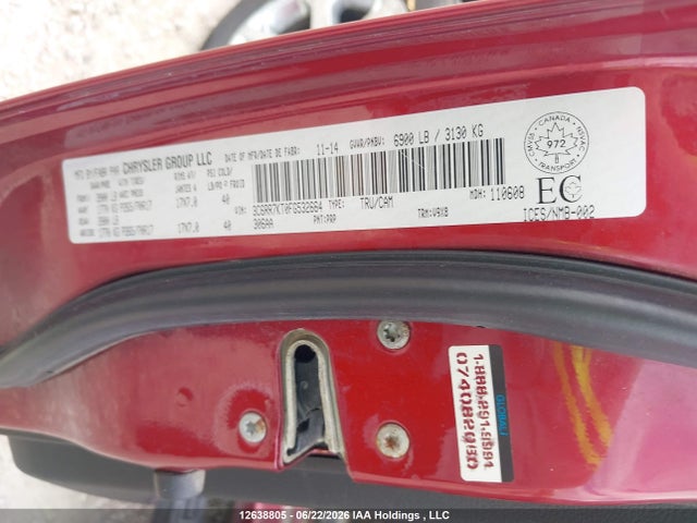 RAM 1500 St 2015 3C6RR7KT0FG532664 Image 9