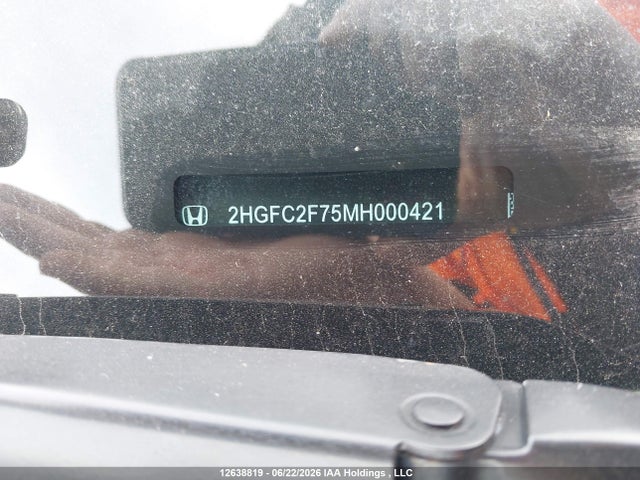Honda CIVIC EX 2021 2HGFC2F75MH000421 Image 19