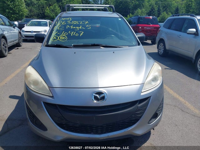 12638827 :رقم المزاد ، JM1CW2CL8C0104107 vin ، 2012 Mazda 5 مزاد بيع