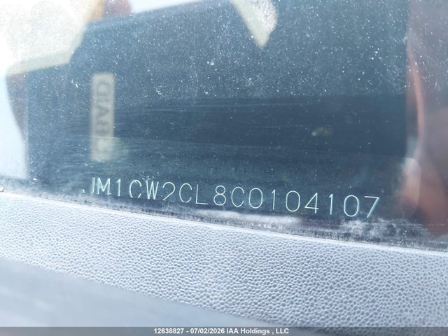 12638827 :رقم المزاد ، JM1CW2CL8C0104107 vin ، 2012 Mazda 5 مزاد بيع